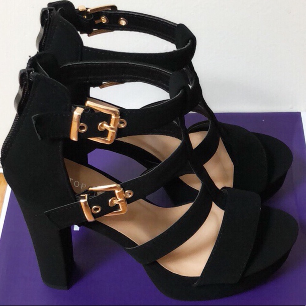 🌟Last Pair🌟Women’s Peep Toe Platform Heel Sandal - Picture 3 of 8